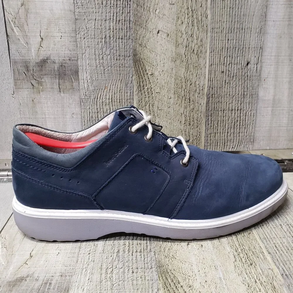 JOSEF SEIBEL Mirko Leather Lace Up Oxfords Men's 12 Shoes Sneakers EU 46 Blue